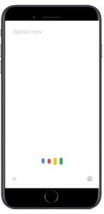 Voice Activated Search by Google